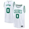Gorgeous Magnifico Jayson Tatum Boston Celtics Youth Fast Break Replica Player Jersey Association Edition White per i Fan Veri