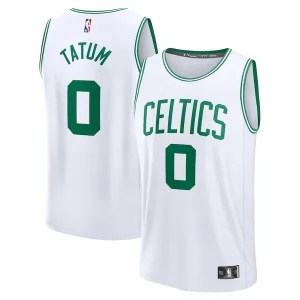 Gorgeous Magnifico Jayson Tatum Boston Celtics Youth Fast Break Replica Player Jersey Association Edition White per i Fan Veri