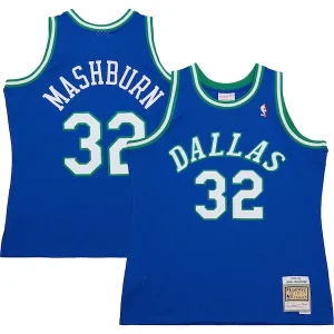 Stupendo Jamal Mashburn Dallas Mavericks 2001/02 Hardwood Classics Swingman Jersey Blue per i Fan Veri