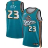 Bellissimo Sofisticato Jaden Ivey Detroit Pistons Nike Swingman Jersey Classic Edition Teal per i Fan Veri