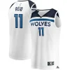 Comodo Naz Reid Minnesota Timberwolves Youth Fast Break Replica Player Jersey Association Edition White per i Fan Veri