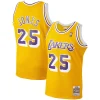 Robusto Ed Jones Los Angeles Lakers 1994/95 Hardwood Classics Swingman Jersey Gold per i Fan Veri