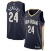 Cool Jordan Hawkins New Orleans Pelicans Nike Unisex Swingman Jersey Icon Edition Navy per i Fan Veri