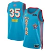 Versatile Kevin Durant Jordan Brand Unisex 2025 NBA All Star Game Swingman Player Jersey Light Blue per i Fan Veri