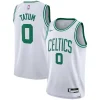 Meraviglioso Bellissimo Classico Jayson Tatum Boston Celtics Nike Youth Swingman Jersey Association Edition White per i Fan Veri