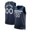 Stupendo Attraente Pratico Minnesota Timberwolves Nike 2021/22 Diamond Swingman Custom Jersey Icon Edition Navy per i Fan Veri