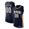 Eccezionale New Orleans Pelicans Nike 2021/22 Diamond Authentic Custom Jersey Icon Edition Navy per i Fan Veri