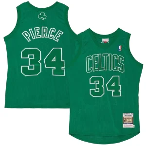 Sofisticato Elegante Paul Pierce Boston Celtics 2012 Authentic Player Jersey Kelly Green per i Fan Veri