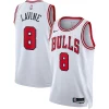 Sofisticato Prestigioso Incantevole Zach LaVine Chicago Bulls Nike Unisex Swingman Jersey Association Edition White/Red per i Fan Veri