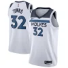 Gorgeous Karl Anthony Towns Minnesota Timberwolves Nike Swingman Jersey White Association Edition per i Fan Veri