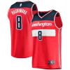 Robusto Pratico Rui Hachimura Washington Wizards Replica Fast Break Jersey Red Icon Edition per i Fan Veri