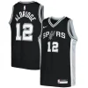 Eccezionale Stupendo Robusto LaMarcus Aldridge San Antonio Spurs Nike Youth Swingman Jersey Icon Edition Black per i Fan Veri