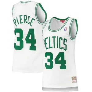 Pratico Robusto Paul Pierce Boston Celtics Women's 2007/08 Hardwood Classics Swingman Jersey White per i Fan Veri