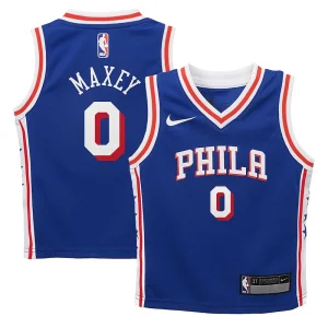 Stupendo Ottimo Tyrese Maxey Philadelphia 76ers Nike Toddler Swingman Player Jersey Icon Edition Royal per i Fan Veri