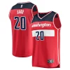 Raffinato Eccezionale Prestigioso Alexandre Sarr Washington Wizards Fast Break Replica Player Jersey Icon Edition Red per i Fan Veri