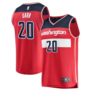 Raffinato Eccezionale Prestigioso Alexandre Sarr Washington Wizards Fast Break Replica Player Jersey Icon Edition Red per i Fan Veri
