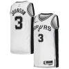 Pratico Attraente Meraviglioso Keldon Johnson San Antonio Spurs Nike Unisex Swingman Jersey Association Edition White per i Fan Veri