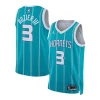 Cool Trendy Terry Rozier Charlotte Hornets Jordan Brand Unisex Swingman Jersey Association Edition Teal per i Fan Veri