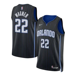Comodo Attraente Franz Wagner Orlando Magic Nike Unisex Swingman Jersey Association Edition Black per i Fan Veri
