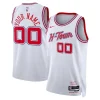 Gorgeous Stupendo Magnifico Houston Rockets Nike Unisex 2023/24 Custom Swingman Jersey White City Edition per i Fan Veri