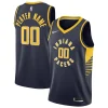 Versatile Gorgeous Bellissimo Indiana Pacers Nike Swingman Custom Jersey Navy Icon Edition per i Fan Veri