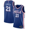 Pratico Joel Embiid Philadelphia 76ers Nike Unisex Swingman Jersey Icon Edition Royal/White per i Fan Veri