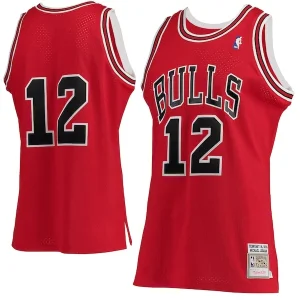Magnifico Meraviglioso Michael Jordan Chicago Bulls 1989/90 Hardwood Classics Authentic Jersey Red per i Fan Veri