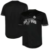 Eccezionale San Antonio Spurs Profile Big & Tall Pop Jersey Black per i Fan Veri