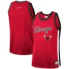 Delizioso Versatile Chicago Bulls Hardwood Classics Team Heritage Fashion Jersey Red per i Fan Veri