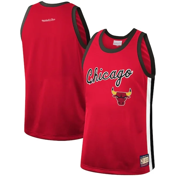 Delizioso Versatile Chicago Bulls Hardwood Classics Team Heritage Fashion Jersey Red per i Fan Veri