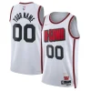 Magnifico Meraviglioso Incantevole Houston Rockets Nike Unisex 2024/25 Custom Swingman Jersey City Edition White per i Fan Veri