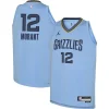 Moderno Pratico Resistente Ja Morant Memphis Grizzlies Jordan Brand Youth Swingman Jersey Statement Edition Light Blue per i Fan Veri