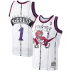 Fascinante Pratico Incantevole Tracy McGrady Toronto Raptors 1998/99 Hardwood Classics Swingman Jersey White per i Fan Veri