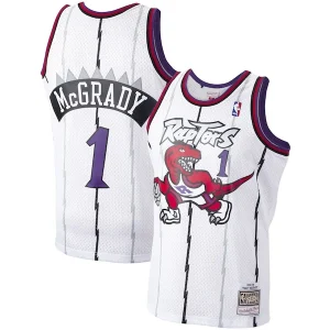 Fascinante Pratico Incantevole Tracy McGrady Toronto Raptors 1998/99 Hardwood Classics Swingman Jersey White per i Fan Veri