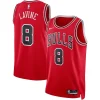 Splendido Resistente Zach LaVine Chicago Bulls Nike Unisex Swingman Jersey Icon Edition Red/White per i Fan Veri