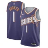 Meraviglioso Devin Booker Phoenix Suns Nike Unisex Swingman Jersey Association Edition Purple per i Fan Veri