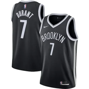 Fascinante Incantevole Kevin Durant Brooklyn Nets Nike 2020/21 Swingman Jersey Black Icon Edition per i Fan Veri