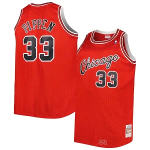 Versatile Stupendo Scottie Pippen Chicago Bulls Big & Tall Hardwood Classics 2003/04 Swingman Jersey Red per i Fan Veri