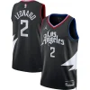 Classico Stupendo Duraturo Kawhi Leonard LA Clippers Jordan Brand Unisex Swingman Jersey Statement Edition Black per i Fan Veri