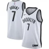 Bellissimo Classico Kevin Durant Brooklyn Nets Nike 2020/21 Swingman Jersey White Association Edition per i Fan Veri