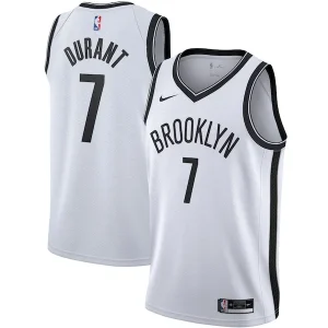 Bellissimo Classico Kevin Durant Brooklyn Nets Nike 2020/21 Swingman Jersey White Association Edition per i Fan Veri