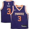 Sofisticato Chris Paul Phoenix Suns Nike Preschool 2021/22 Replica Jersey Icon Edition Purple per i Fan Veri