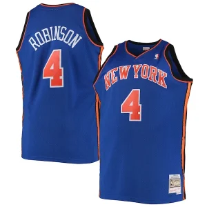 Incantevole Nate Robinson New York Knicks 2005/06 Big & Tall Hardwood Classics Swingman Jersey Blue per i Fan Veri