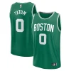 Gorgeous Stupendo Jayson Tatum Boston Celtics Youth Fast Break Replica Player Jersey Icon Edition Kelly Green per i Fan Veri