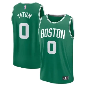 Gorgeous Stupendo Jayson Tatum Boston Celtics Youth Fast Break Replica Player Jersey Icon Edition Kelly Green per i Fan Veri
