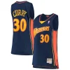 Comodo Pratico Accattivante Stephen Curry Golden State Warriors Women's 2009 10 Hardwood Classics Swingman Jersey Navy per i Fan Veri