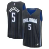 Eccezionale Paolo Banchero Orlando Magic Fast Break Replica Player Jersey Icon Edition Black per i Fan Veri