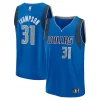 Bellissimo Klay Thompson Dallas Mavericks Youth Fast Break Replica Player Jersey Icon Edition Blue per i Fan Veri