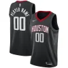 Incantevole Houston Rockets Nike Swingman Custom Jersey Black Statement Edition per i Fan Veri