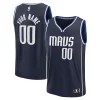 Carino Fantastico Dallas Mavericks Custom Fast Break Jersey Statement Edition Navy/Blue per i Fan Veri